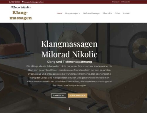 Massagen & Klangmassagen Milorad Nikolic Frankfurt/Offenbach