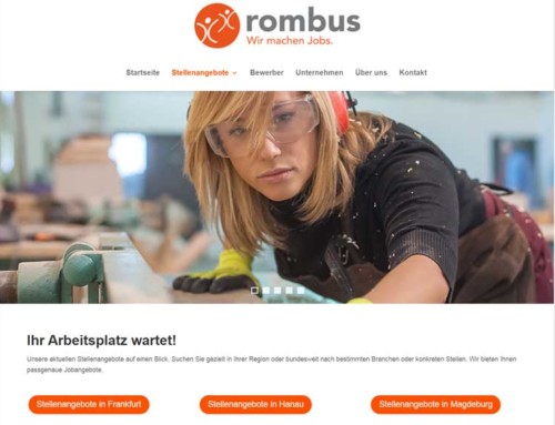 Zeitarbeit Rombus Frankfurt | Hanau | Magdeburg