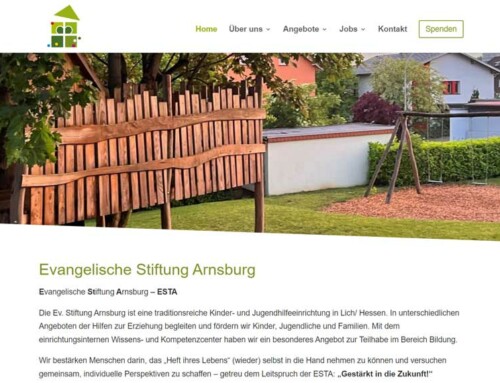 Kinderheim und Jugendheim Evangelische Stiftung Arnsburg Lich/Hessen